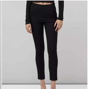 NWT Rag and Bone "Simone" Slim Ankle Pants, Size 14, BLACK (hemmed one inch)